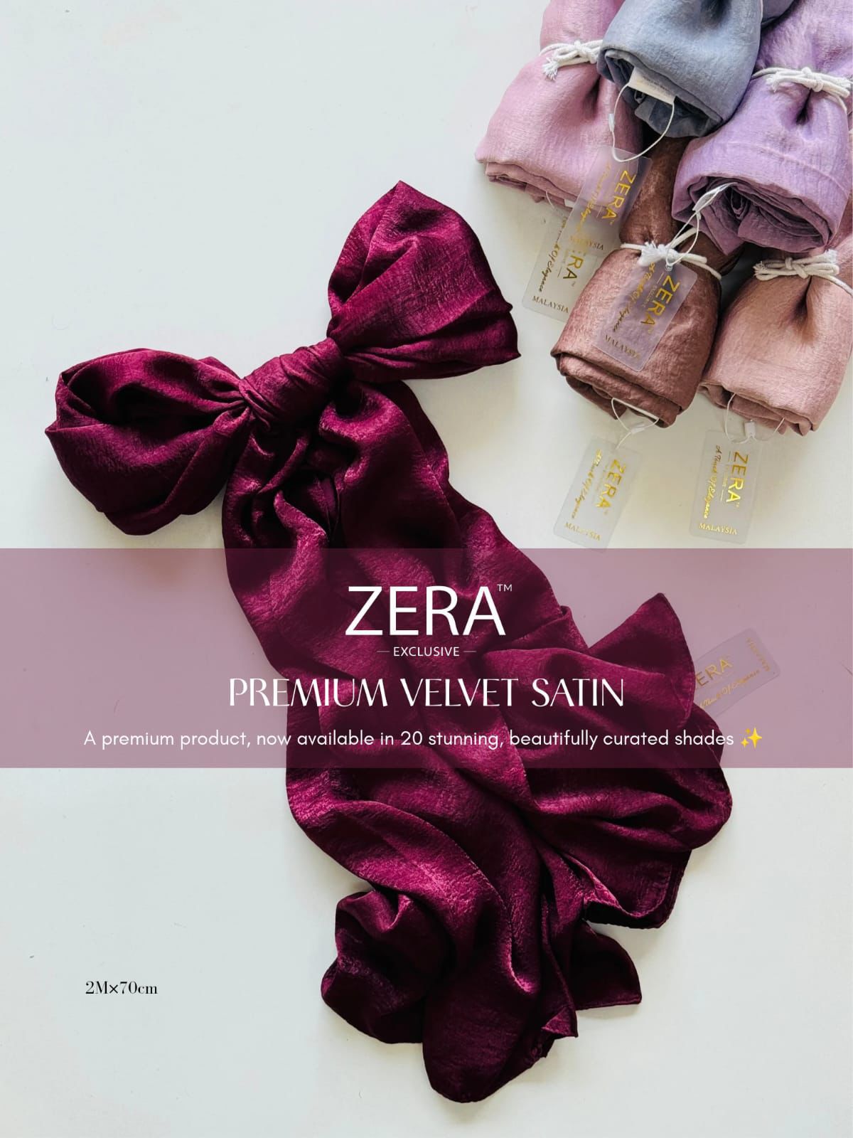 ZERA VELVET SATIN HIJABS